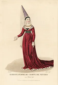 The beauty Euriant, mistress of the Count of Nevers The beauty Euriant, mistress of the Count of Nevers