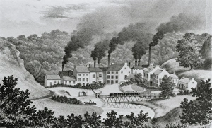 <b class=qtipBold><figcaption>Beddlington Iron Works</figcaption></b><br>Beddlington Iron Works., eng Date:<br><em>© The Institution of Mechanical Engineers/Mary Evans</em> Beddlington Iron Works