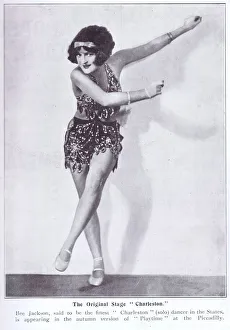 Bee Jackson doing her Charleston dance in Playtime Bee Jackson doing her Charleston dance in Playtime