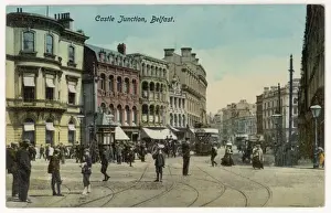 Belfast Street Scene Prints: Belfast / Castle Junction