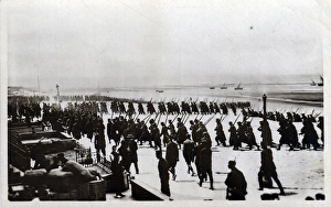 Belgian Army returns from Exercises - Dunkirk - July 1915 Belgian Army returns from Exercises - Dunkirk - July 1915