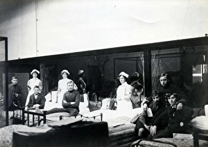 Belgian Patients & VAD Staff, C Ward, Quex Park Belgian Patients & VAD Staff, C Ward, Quex Park
