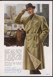 Water Proof Gallery: Belted Coat / Burton 1938