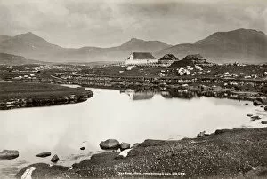 Ben More and Helgas from Bornish, South Uist, Scotland