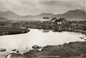 Ben More and Helgas from Bornish, South Uist, Scotland Ben More and Helgas from Bornish, South Uist, Scotland