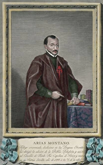 1527 Gallery: Benito Arias Montano (1527-1598). Spanish orientalist and ed