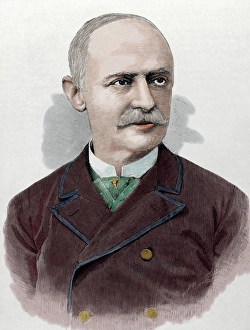 Benjamin Maximo Laguna y Villanueva (1822-1902). Spanish bot Benjamin Maximo Laguna y Villanueva (1822-1902). Spanish bot