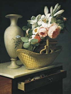 BERJON, Antoine (1754-1843). Bouquet of Lilies BERJON, Antoine (1754-1843). Bouquet of Lilies
