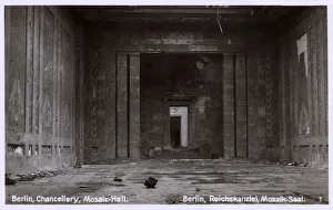 Berlin, Germany - after WW2 - Chancellery - Mosaic Hall Berlin, Germany - after WW2 - Chancellery - Mosaic Hall