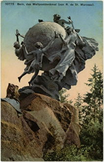 Nations Gallery: Bern, Switzerland - Universal Postal Union sculpture