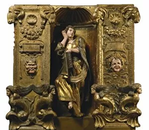 Altar Piece Gallery: BERRUGUETE, Alonso (1480-1561). Altarpiece of