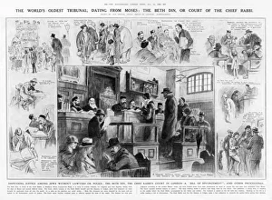 Rabbi Gallery: The Beth Din or Court of the Chief Rabbi