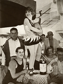 Betty Balfour at Antibes, French Riviera Betty Balfour at Antibes, French Riviera