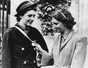 Betty Quinn - Coventry ARP Worker with George Medal Betty Quinn - Coventry ARP Worker with George Medal