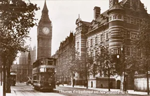 Trams Gallery: Big Ben and Thames Embankment in London