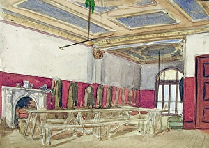 Billets - Cromwell Gardens - Dining area with decorated ceil Billets - Cromwell Gardens - Dining area with decorated ceil