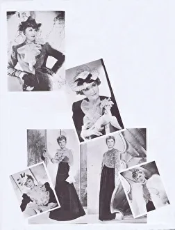 Billie Burke wearing range of Dolly Tree creations Billie Burke wearing range of Dolly Tree creations