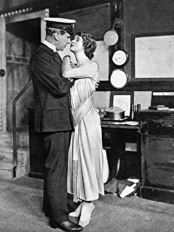 Billie Carleton & Dennis Eadie in Freedom of the Seas, 1918 Billie Carleton & Dennis Eadie in Freedom of the Seas, 1918