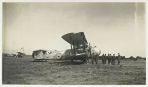 Bomber Gallery: Biplane bomber converted for passenger use, Middle East