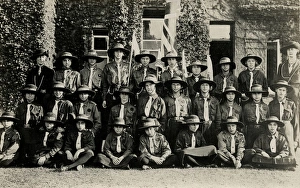 Birchington Girl Guide Troop at Quex Park June 1920 Birchington Girl Guide Troop at Quex Park June 1920