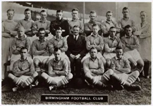 Manager Gallery: Birmingham FC football team 1936