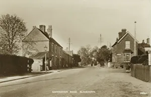 Birmingham Road, Blakedown, Kidderminster, Worcestershire, England. Date: 1957 Birmingham Road, Blakedown, Kidderminster, Worcestershire, England. Date: 1957