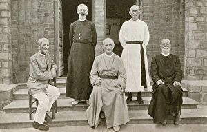 Bishop of Nyasaland and his Four Archdeacons Bishop of Nyasaland and his Four Archdeacons