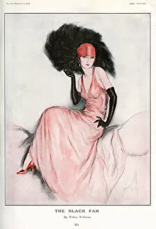 Flappers Gallery: The Black Fan by Wilton Williams
