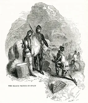 Black Prince in Spain during the Spanish Campaign Black Prince in Spain during the Spanish Campaign