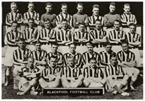Captain Gallery: Blackpool FC football team 1936