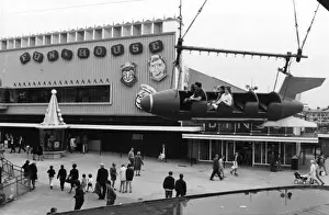 Blackpool Funfair Print, Late 1960s