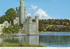 John Hinde Collection: Blackrock Castle On River Lees Approaching to Cork City