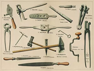 Tool Gallery: Blacksmith Tools 1875