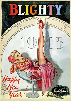 Blighty magazine cover, Christmas 1945 Blighty magazine cover, Christmas 1945