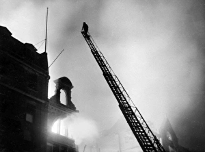 Blitz in the City of London - Eastcheap, WW2 Blitz in the City of London - Eastcheap, WW2