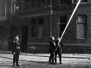 Blitz in the City of London - Snow Hill, WW2 Blitz in the City of London - Snow Hill, WW2