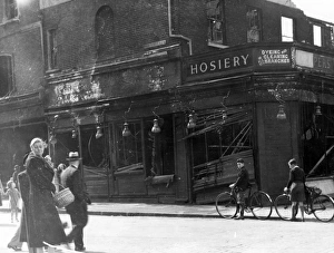 Blitz in London -- Tyler Street, Greenwich, WW2 Blitz in London -- Tyler Street, Greenwich, WW2