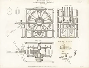 Block machinery or lathe at Portsmouth naval docks Block machinery or lathe at Portsmouth naval docks