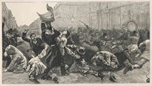 Bloody Sunday riot in Trafalgar Square Bloody Sunday riot in Trafalgar Square