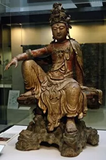 Images Dated 6th April 2008: The Bodhisattva Guanyin. China. Jin Dynasty (1115-1234) with