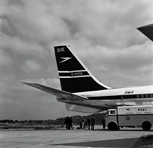 Boeing 707-436 G-APFD first BOAC 707 LAP 1960 Boeing 707-436 G-APFD first BOAC 707 LAP 1960