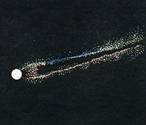 Bolide meteorite observed by Padre Secchi Bolide meteorite observed by Padre Secchi