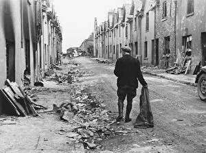 Terraced Gallery: Bomb damage in Plymouth