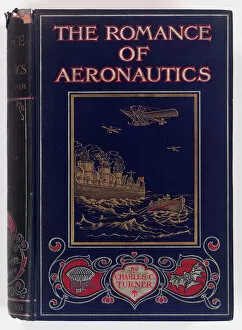 Images Dated 28th May 2012: Book cover design, The Romance of Aeronautics
