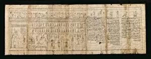 Istanbul Collection: Book of the Deads. 651 -525 BC. Papyrus. Egyptian