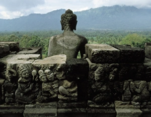 Borobudur Temple Compounds Gallery: Borobudur Temple. 9th c. INDONESIA. CENTRAL JAVA