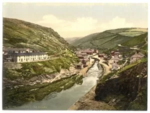 Images Dated 3rd May 2012: Boscastle, the valley, Cornwall, England