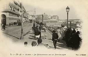 Boulevard de la Republique, Algiers, Algeria Boulevard de la Republique, Algiers, Algeria