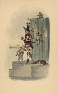 Boulevard performers, Paris, circa 1815 Boulevard performers, Paris, circa 1815