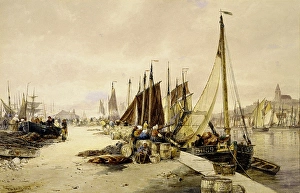 <b class=qtipBold><figcaption>Boulogne</figcaption></b><br>Boulogne (1877). Hardy, Thomas Bush 1842 - 1897. Date: 1877<br><em>© National Museums NI / MARY EVANS</em> Boulogne